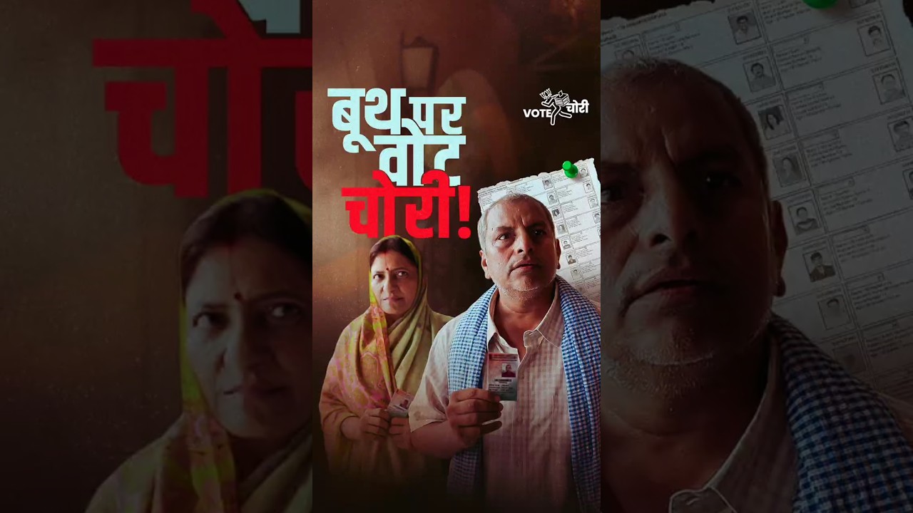 बूथ पर वोट चोरी! 😱😱 | Vote Chori