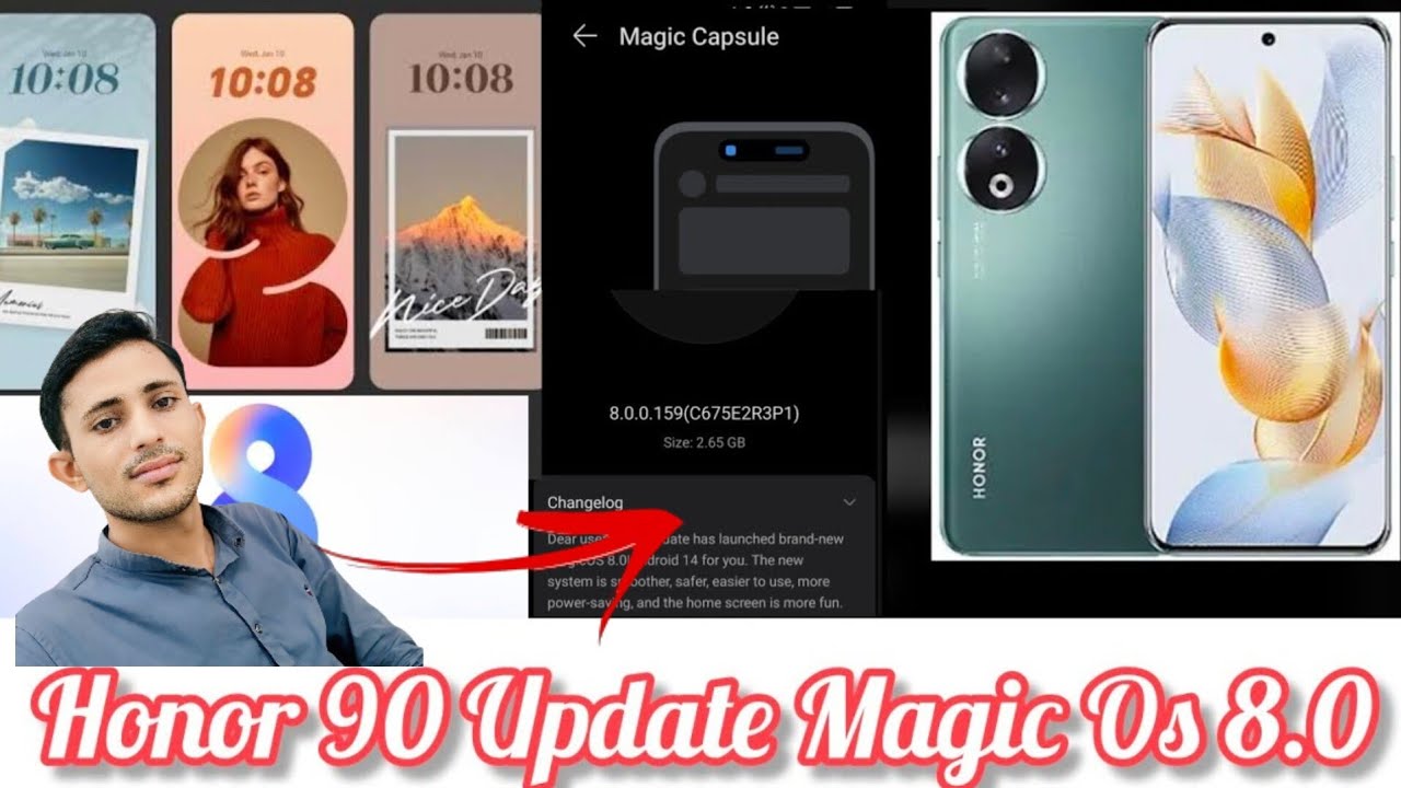 Honor 90 Android 14 Update  (Magic Os 8.0) #Magicos8.0 #honor90 #honor90android14 #Honor90magicos8