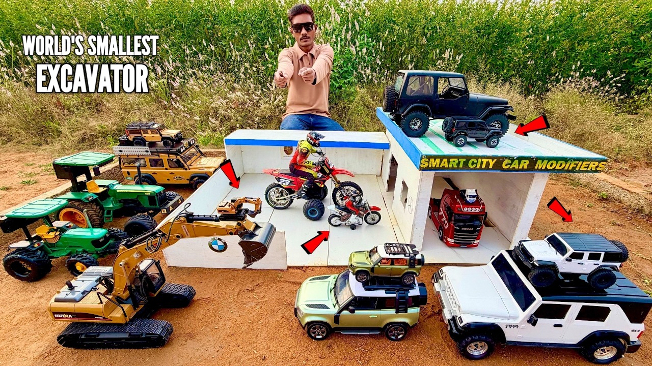 RC World Smallest Cars Rescue By Big Size RC Cars - Chatpat toy tv