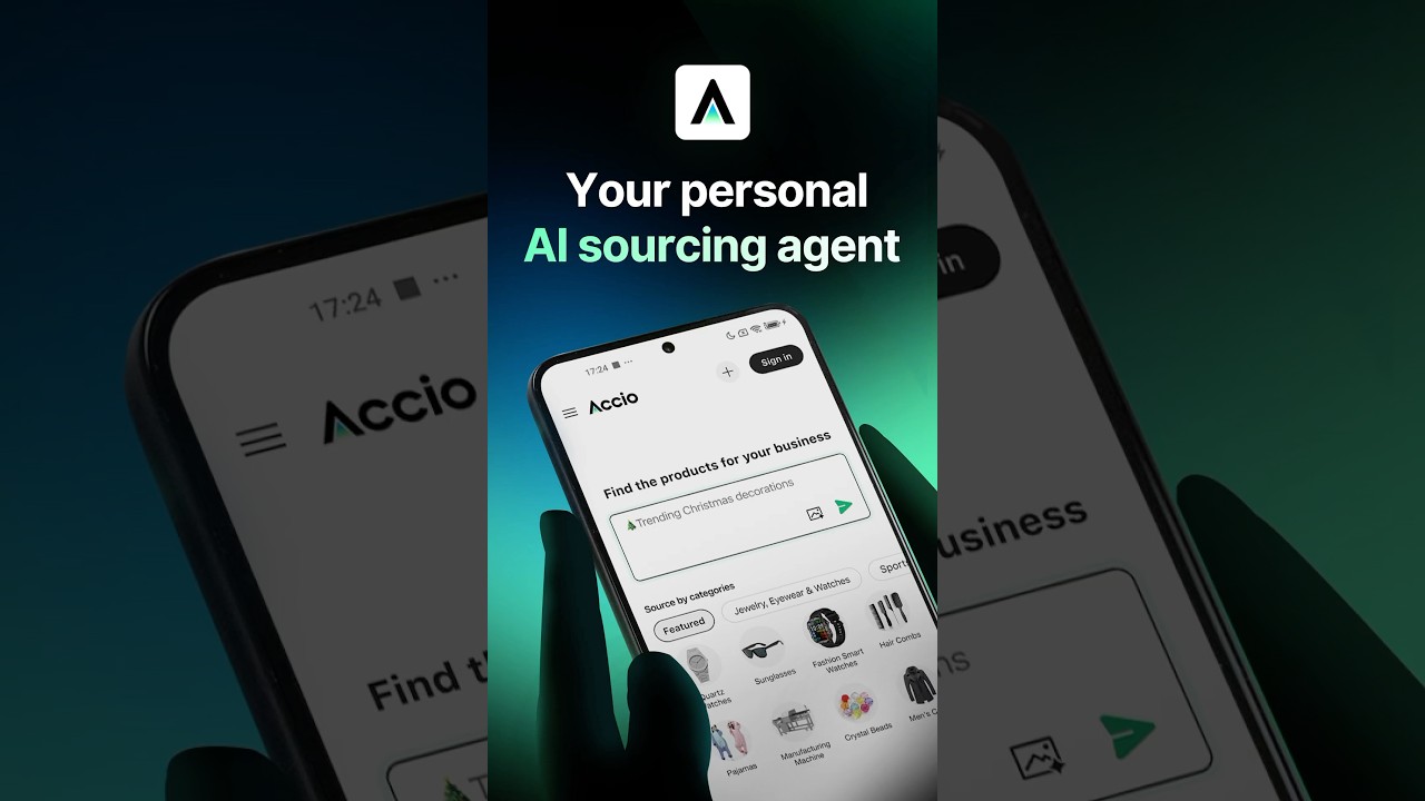 Meet, Accio! The world&rsquo;s first AI sourcing engine. Try it now for millions of product inspirations!