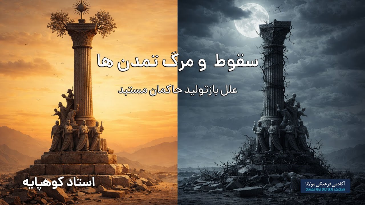 سقوط و مرک تمدن ها / علل باز تولید حاکمان مستبد / استاد کوهپایه