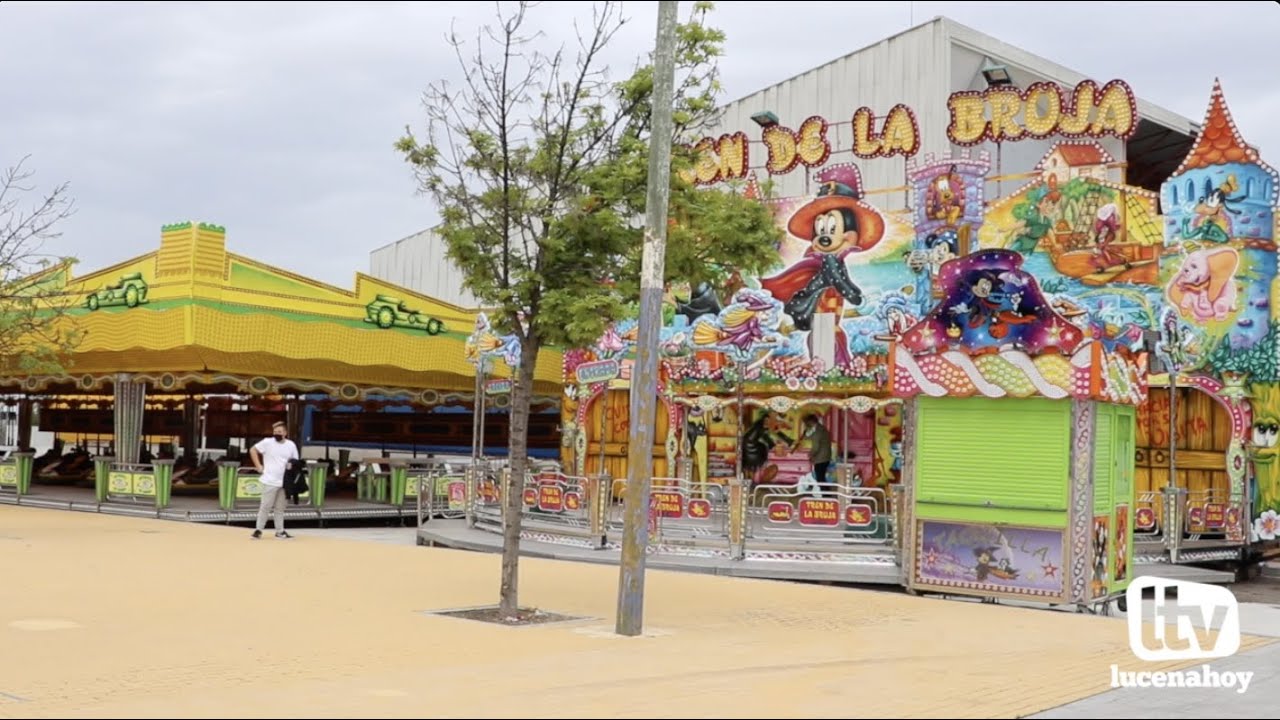 VÍDEO: Todo preparado para el inicio de la Feria de la Primavera en Lucena