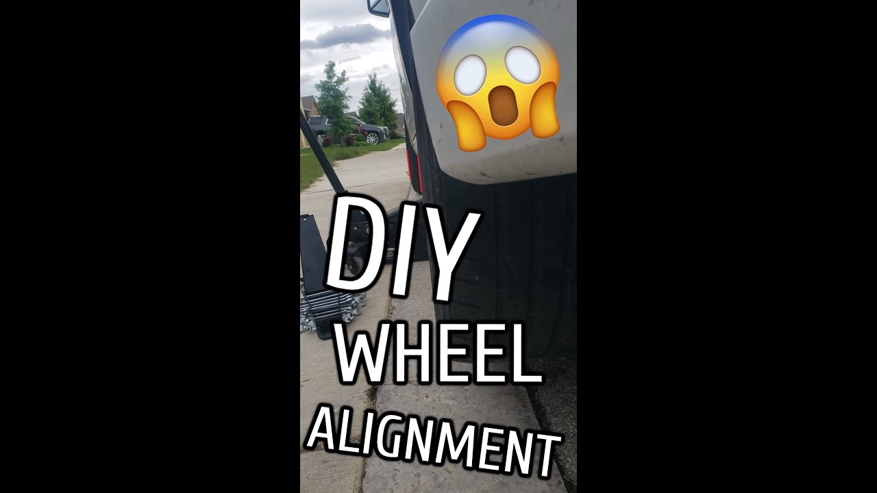 How to do your own rear wheel alignment on Fords #shorts