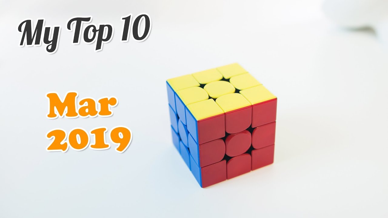 My Top 10 Rubik's Cube Solves on Cam | March 2019 Update