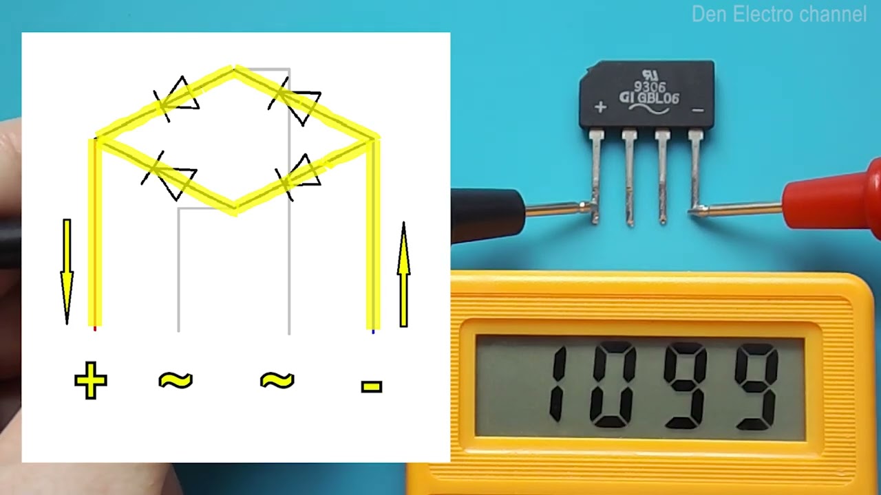 Comment vérifier un pont de diodes avec un multimètre
