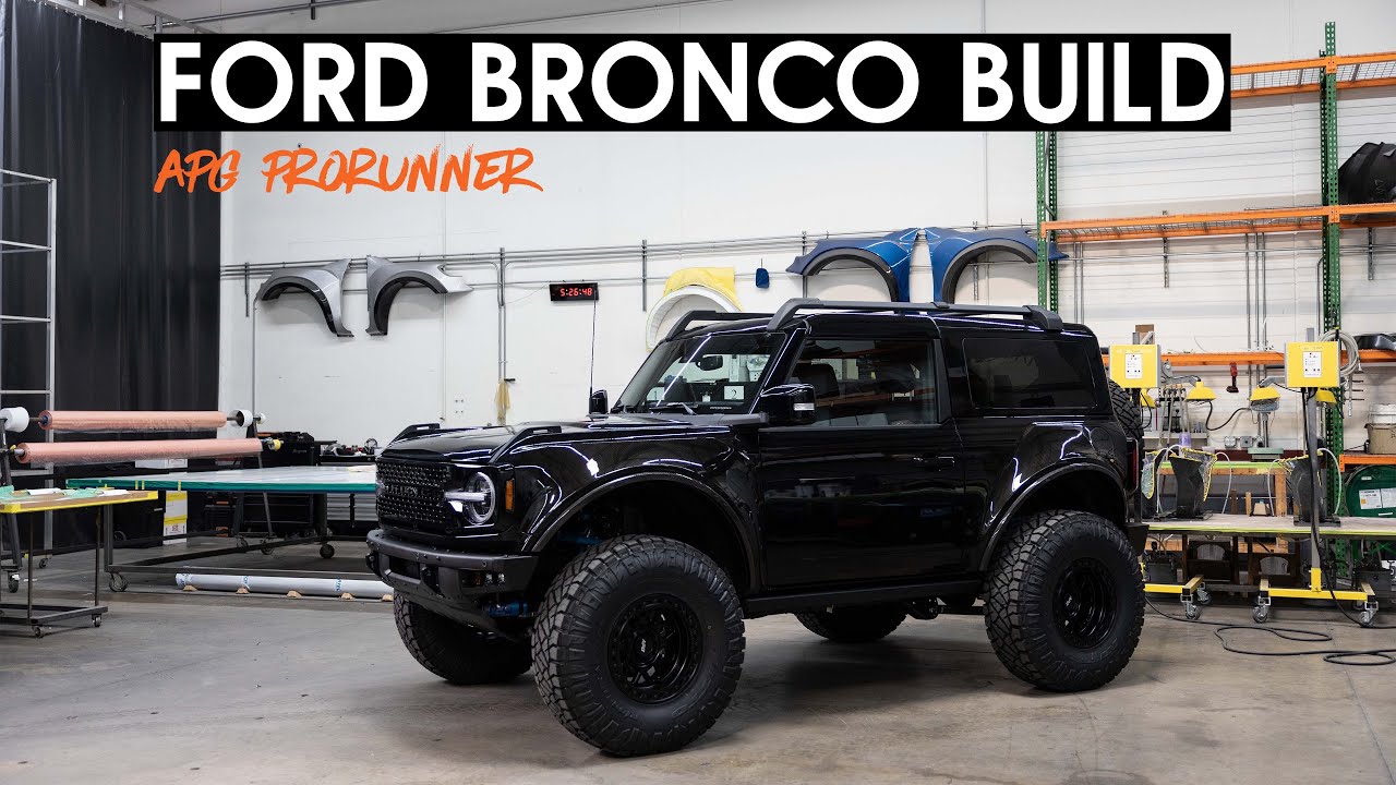 Сборка Ford Bronco | Сборка 2-дверного MidRunner от APG