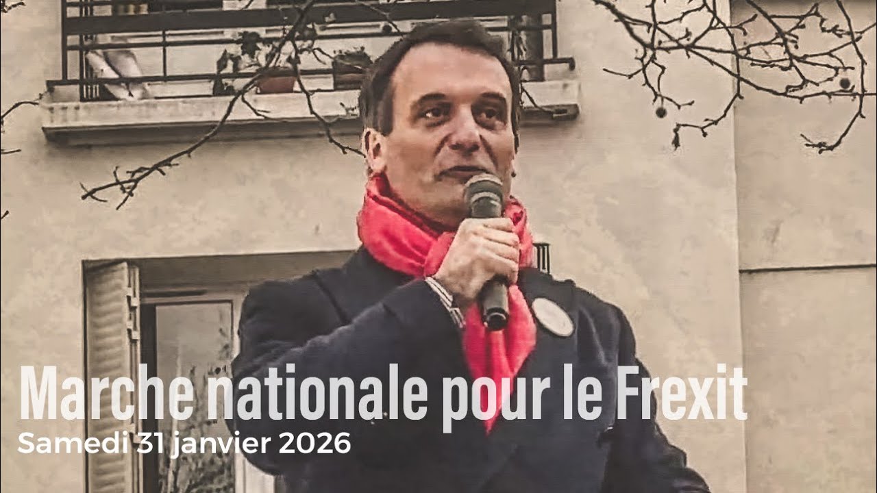 En direct: Marche nationale pour le frexit - Les patriotes