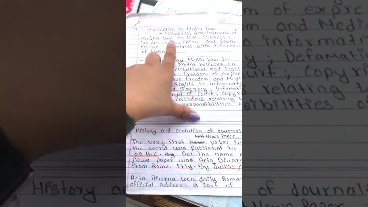 Media History syllabus from T.U 2022 #bsw #2ndyear #2ndyearexam