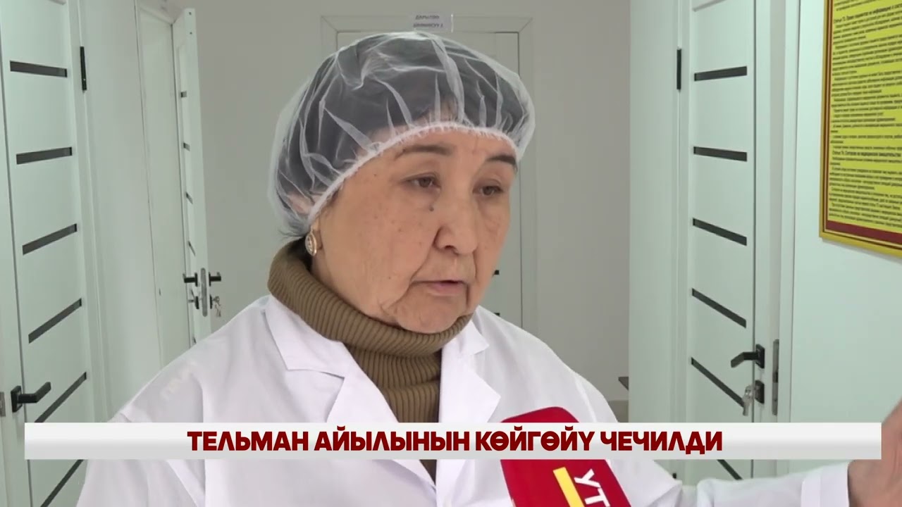 ТЕЛЬМАН АЙЫЛЫНЫН КӨЙГӨЙҮ ЧЕЧИЛДИ