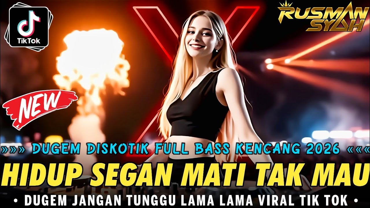 DUGEM DISKOTIK FULL BASS KENCANG 🎼 HIDUP SEGAN MATI TAK MAU X JAMBU || DJ REMIX FUNKOT FULL BASS ||