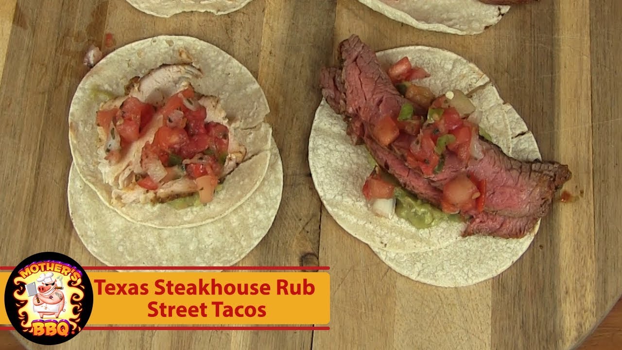 Street Taco Recipe | Texas Steakhouse Rub