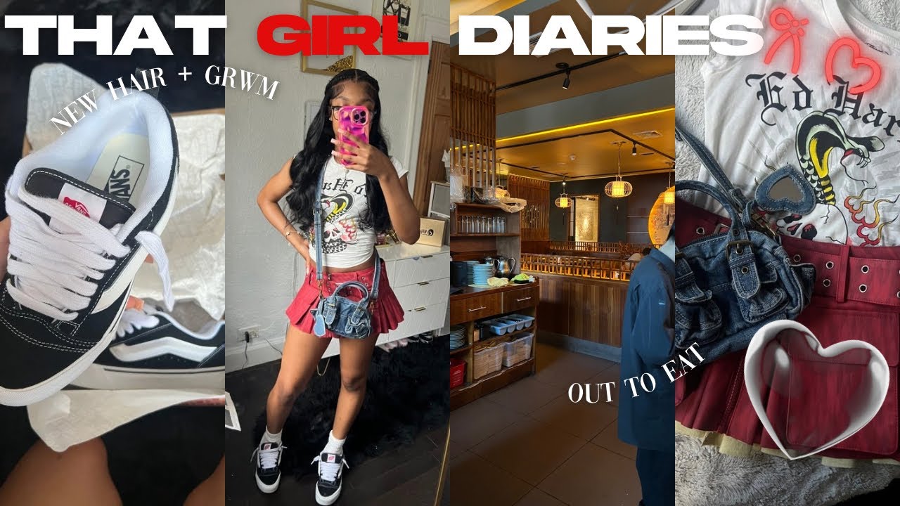 THAT GIRL DIARIES| birthday dinner, clothing haul, sephora run, hair appointment,out to eat, etc