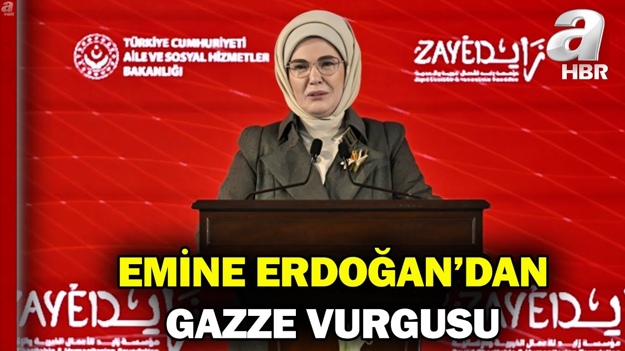 Emine Erdoğan'dan Gazze Vurgusu: Gazze'de 2 Senede 54 Bin Çocuk Yetim Kaldı | A Haber
