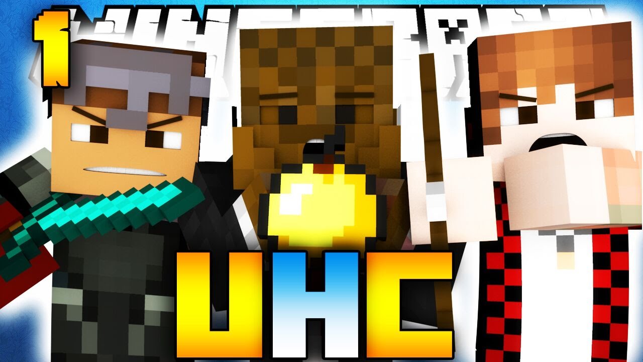Minecraft UHC: Ультрахардкорный мод, сезон 6 «Сюрпризные криперы» №1 | JeromeASF