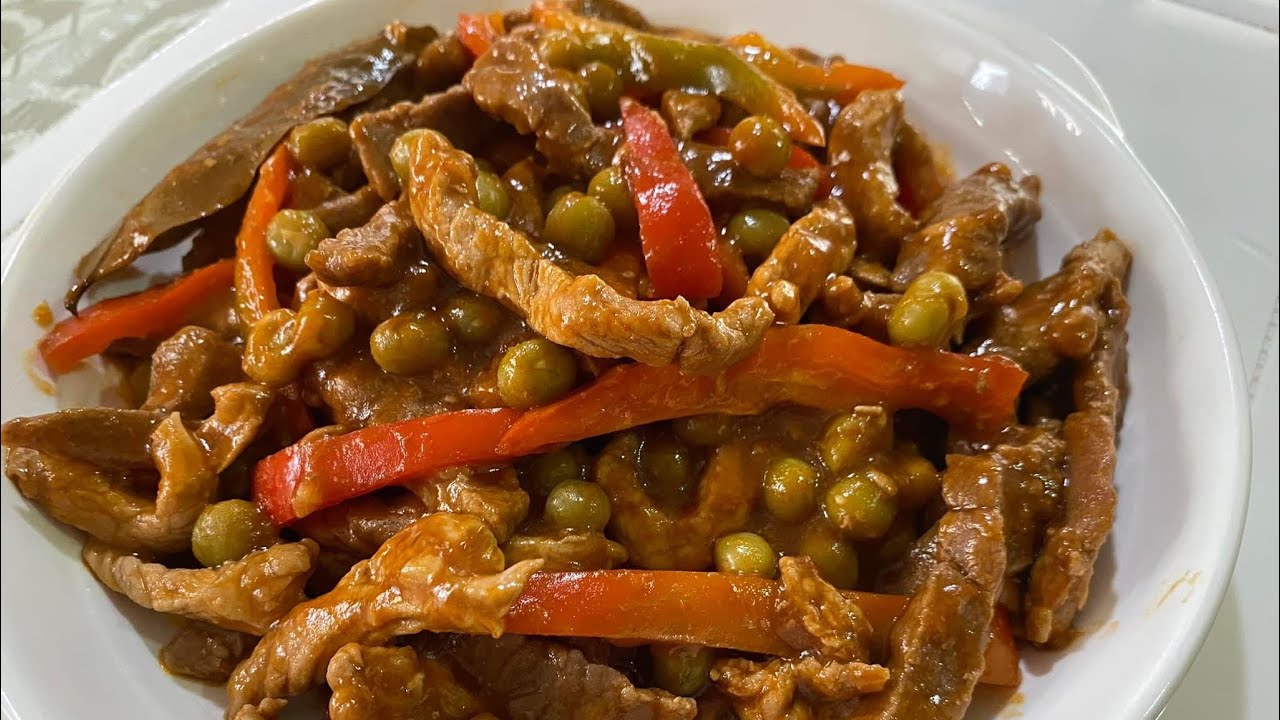 #0147 PORK GUISANTES RECIPE | Panlasang Pilipino by Shai Collantes