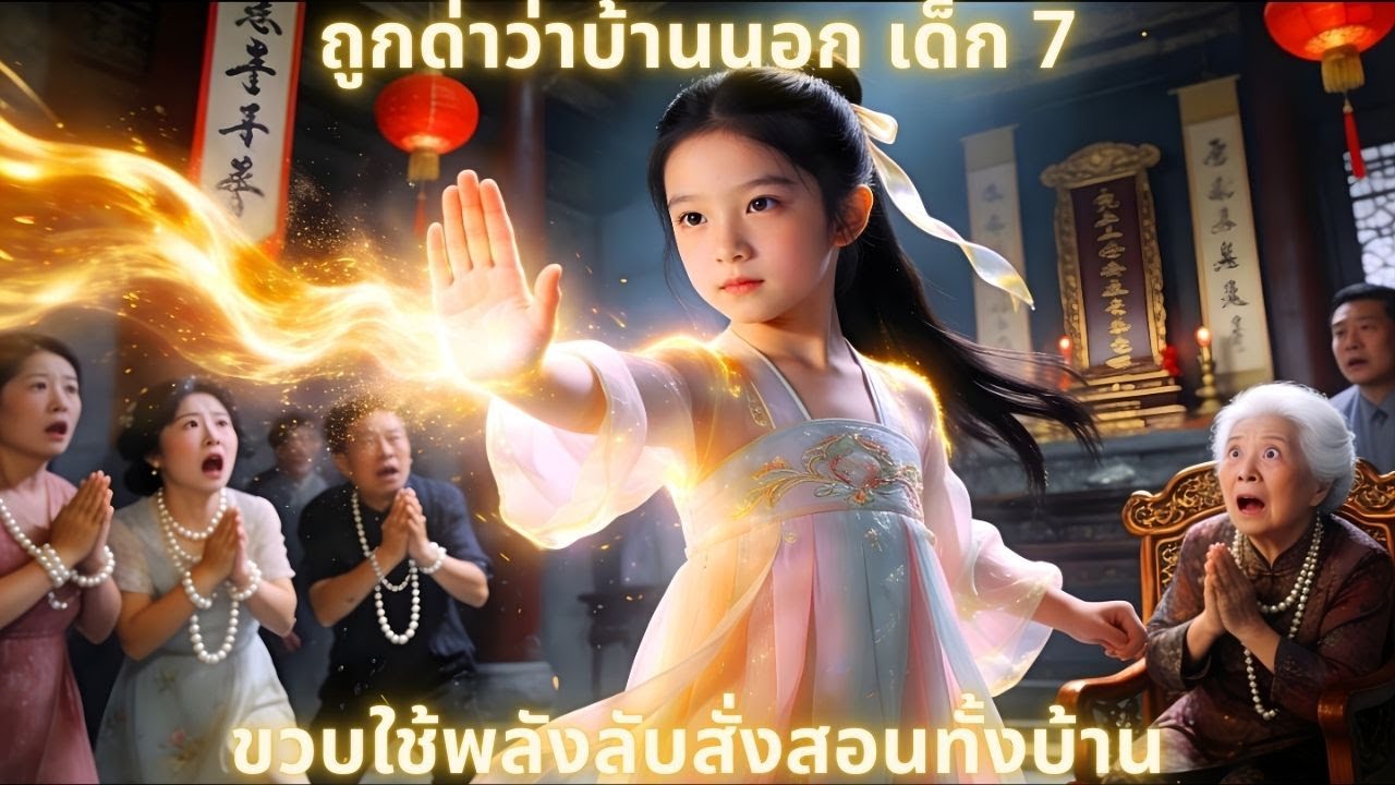 👧 ถูกด่าว่าบ้านนอก เด็ก 7 ขวบใช้พลังลับสั่งสอนทั้งบ้าน #สปอยซีรีส์ #ระบบ