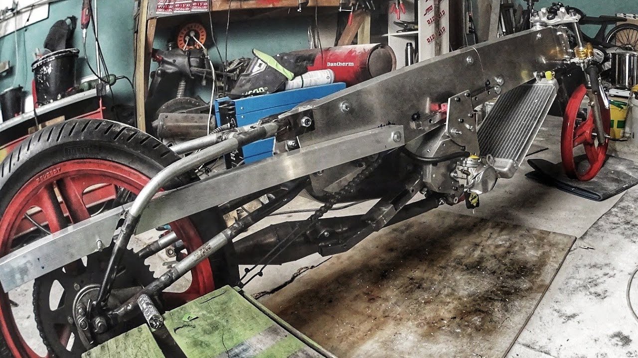 50cc Two Stroke Bonneville Landspeed Record Build 2