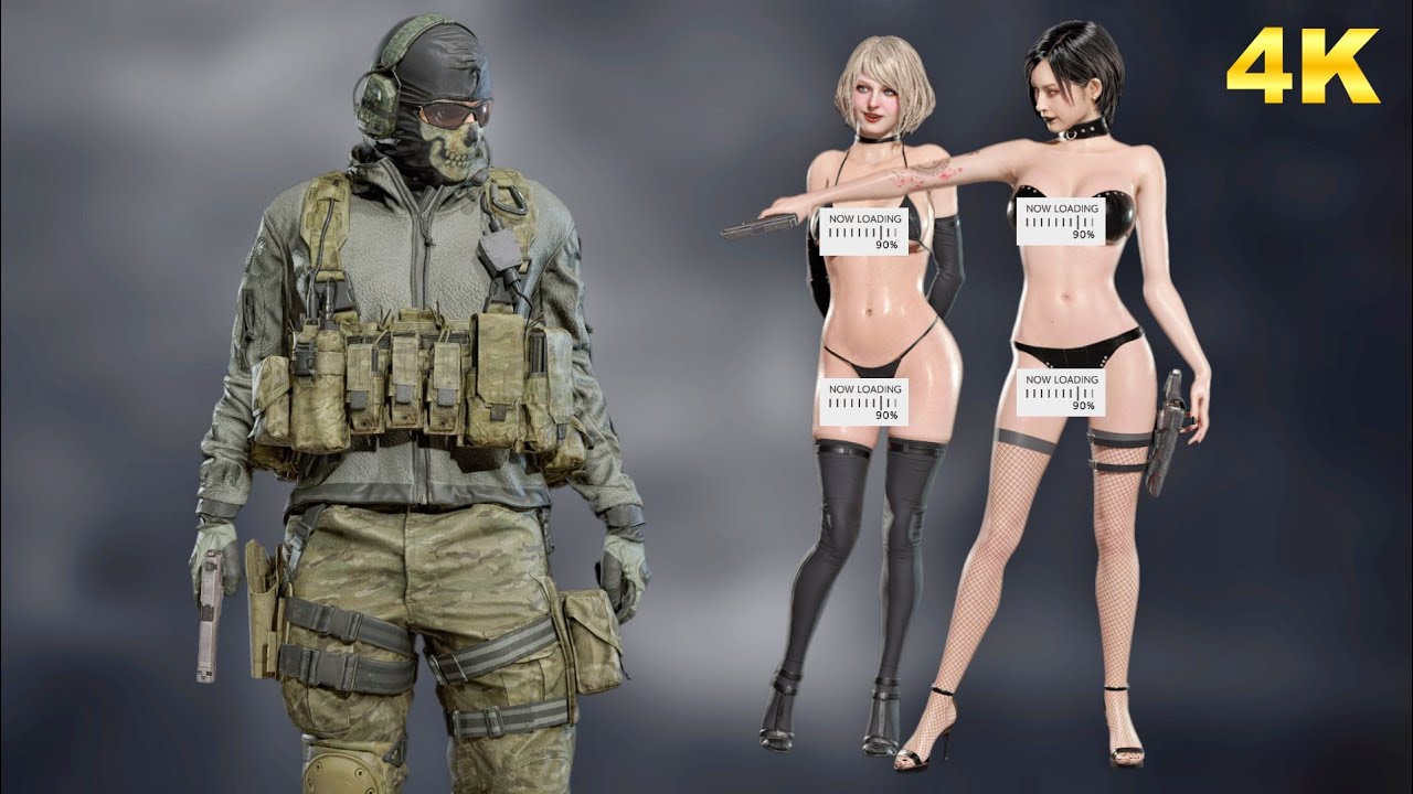 Resident Evil 4 | Classic Ghost CODMW2 4K | Wiwilz
