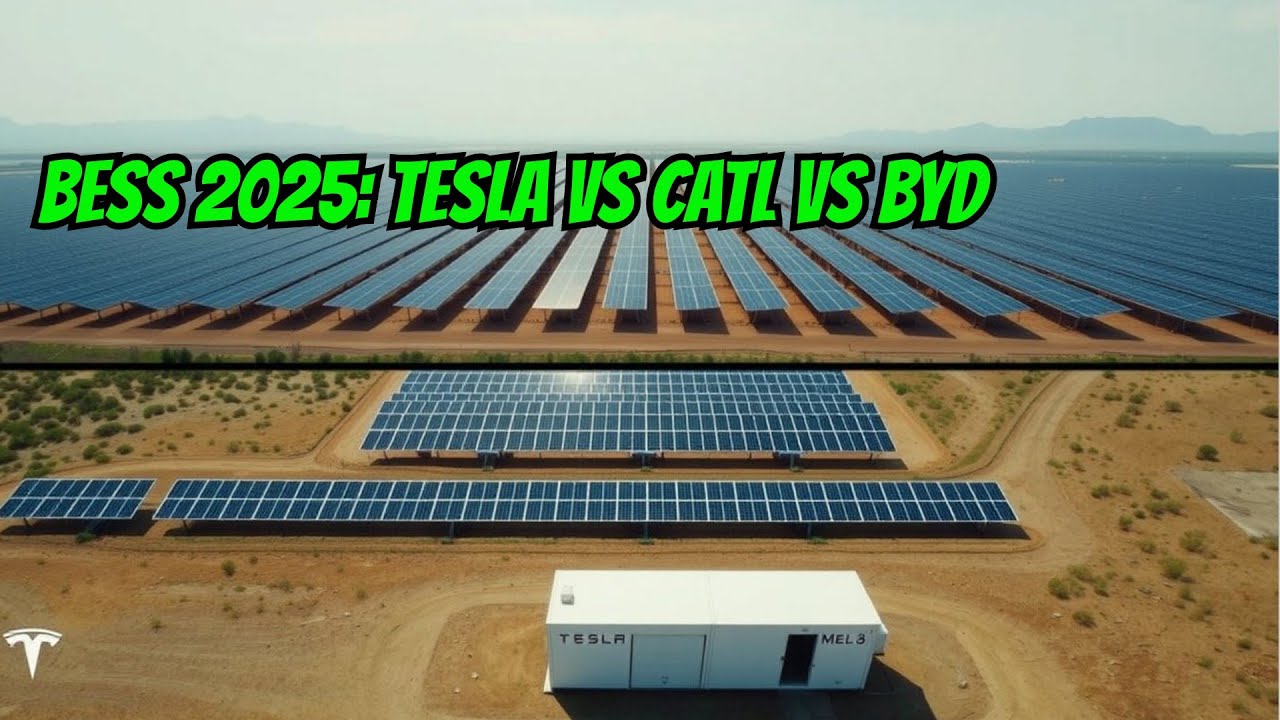 Системы BESS в 2025 году: техническое сравнение Tesla, BYD, CATL и других. Эпизод 2.
