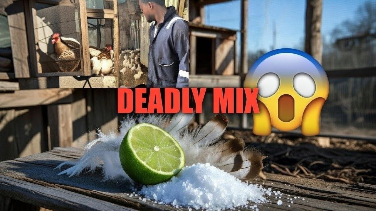 LIME AND SALT KILLS CHICKEN DISEASES OVERNIGHT, Save Your Flocks