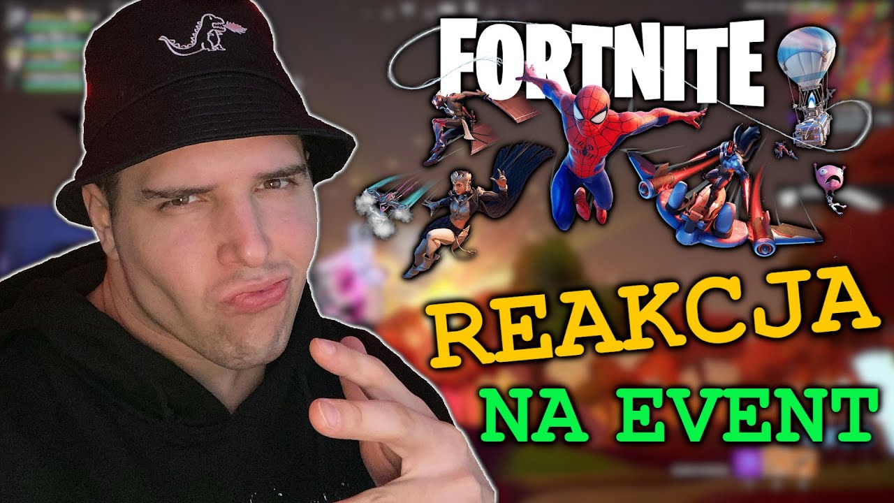ZONY - REAKCJA NA EVENT KOŃCA 8 SEZONU W FORTNITE