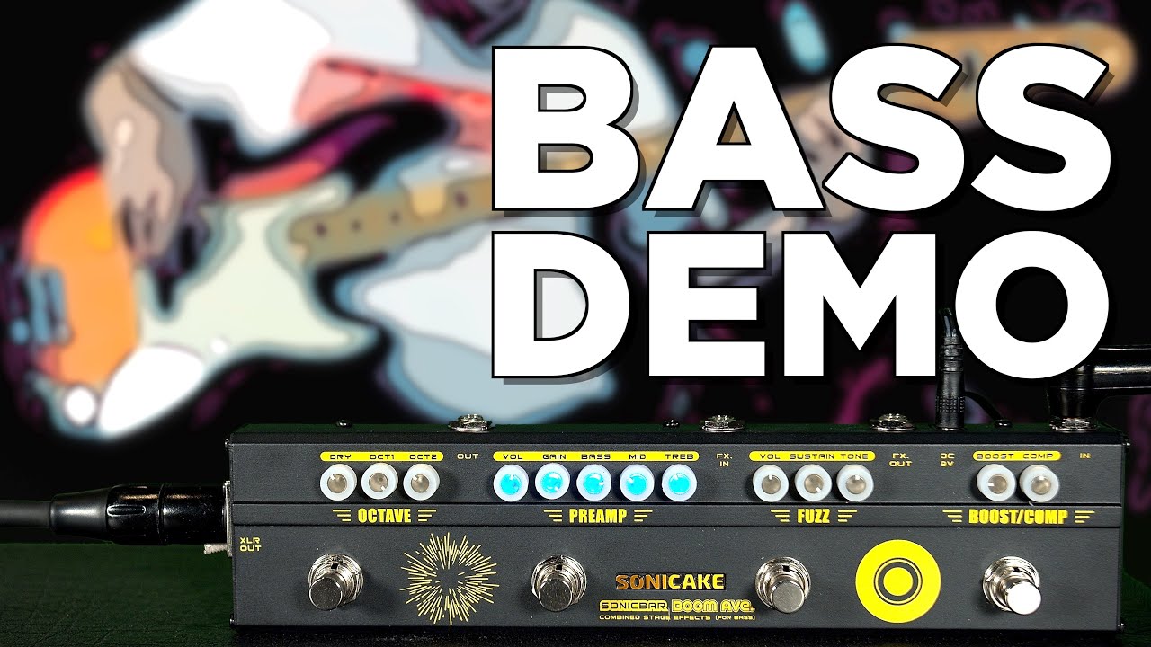 SONICAKE Boom Ave. Bass Demo