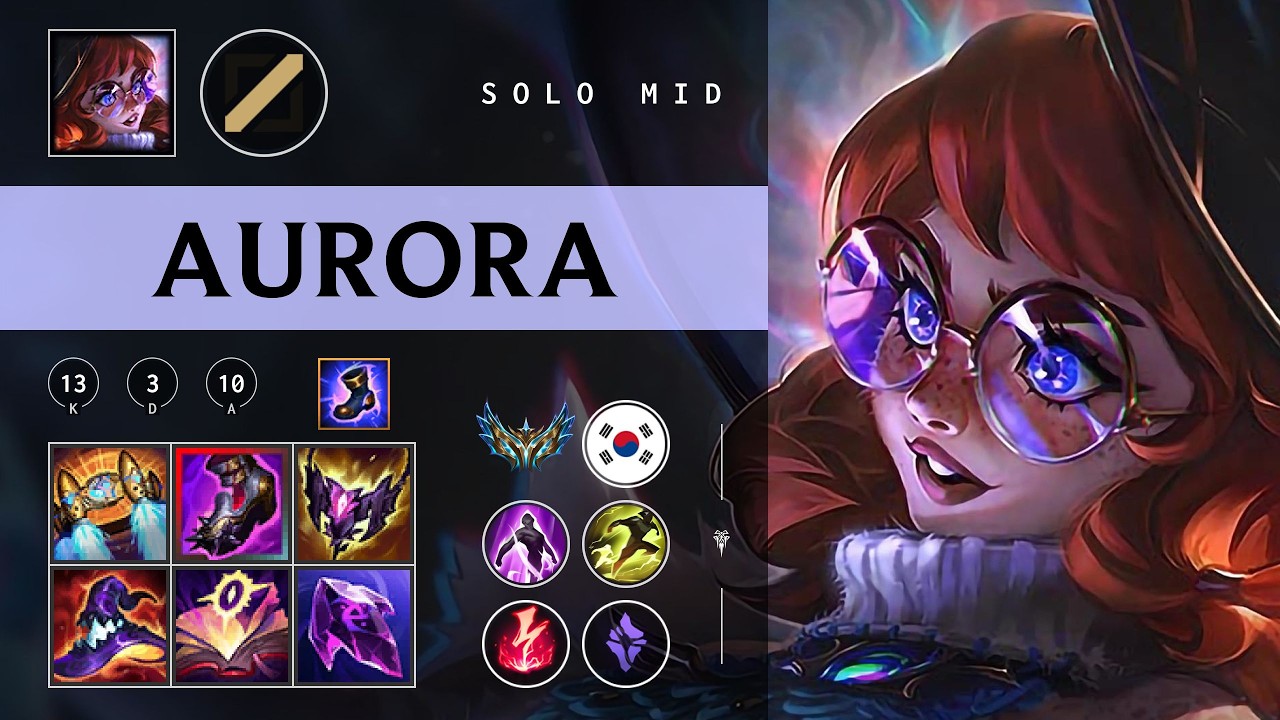 Aurora Mid vs Ahri - KR Challenger Patch 26.04