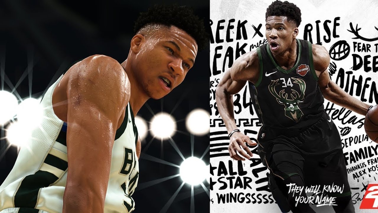 NBA 2K19 1st Screenshot Trailer! Giannis Antetokounmpo Cover Athlete!