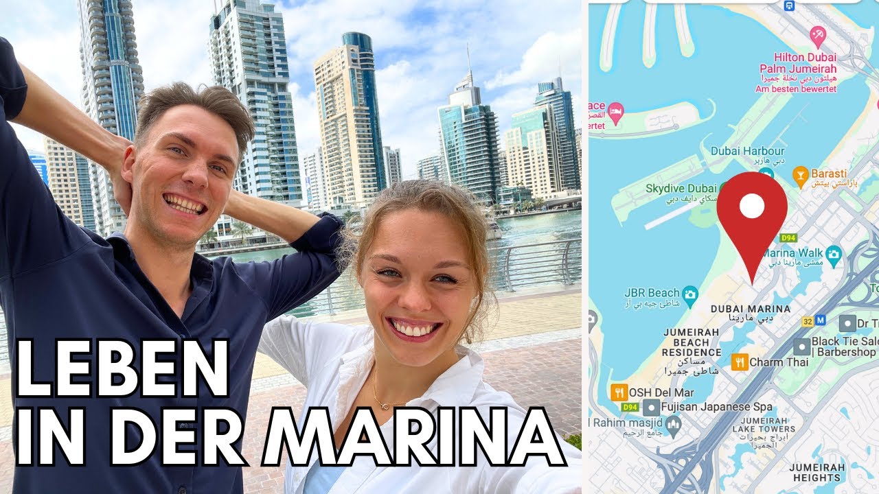 So lebt es sich in der DUBAI MARINA! 🏝️