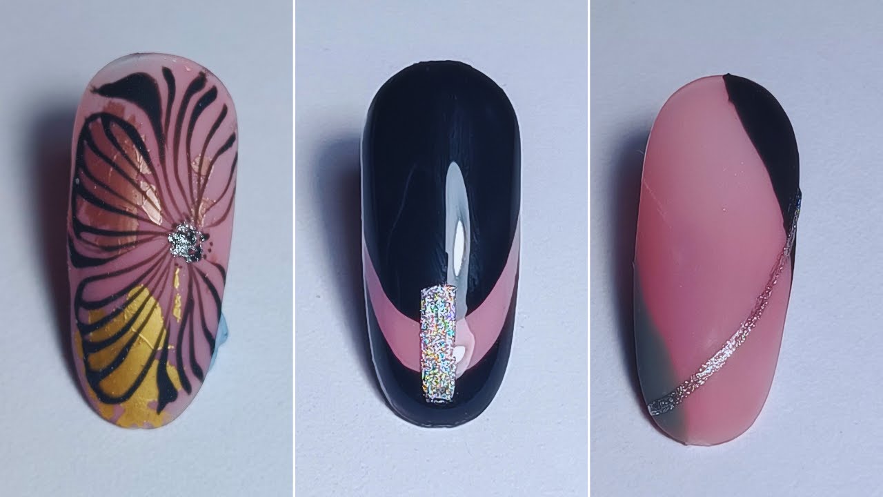 Szuper könyű, extra gyors black nail art