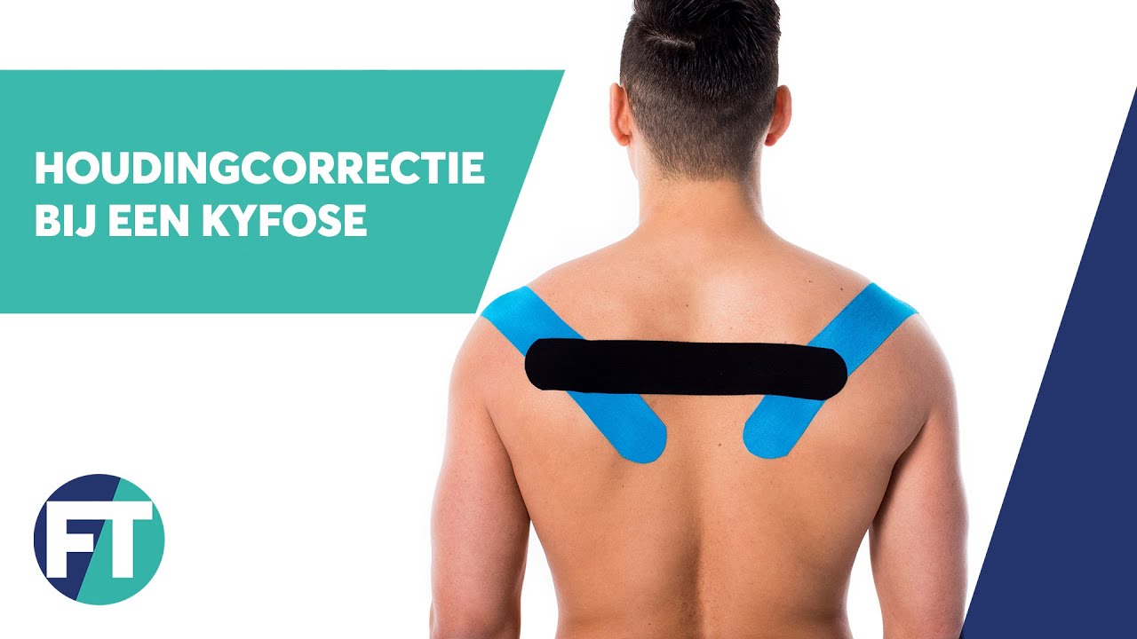 Houdingcorrectie bij een kyfose | Medical Taping | FysioTape