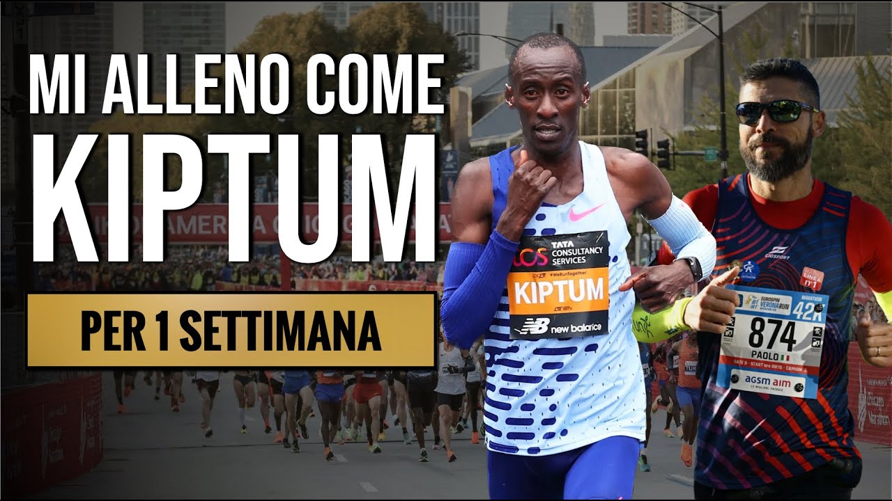 Mi alleno come Kelvin Kiptum per battere il Record in Maratona