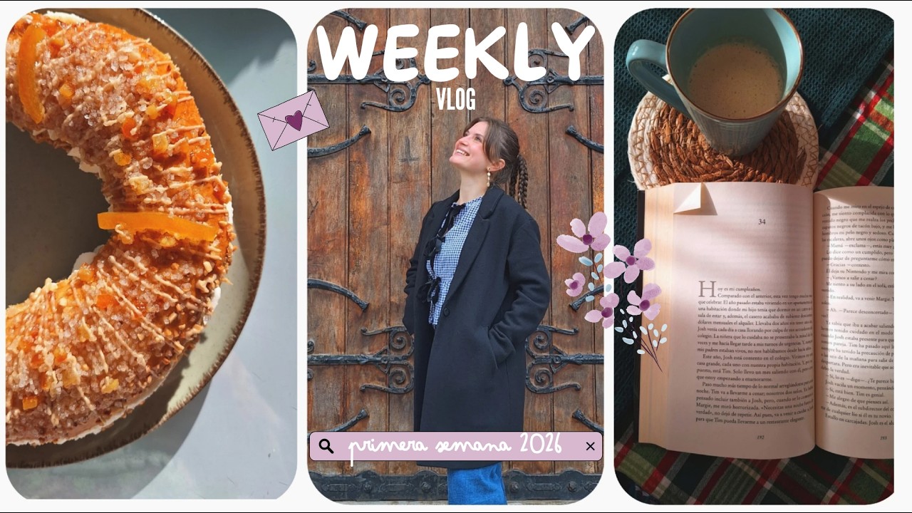 Weekly vlog | bienvenido 2026 ✨️ rutina, trabajo, recados, entrenos...