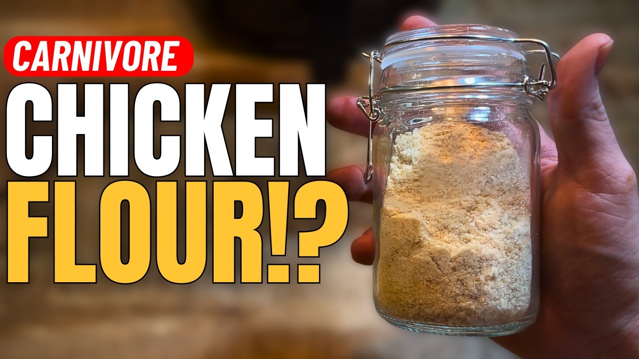 Carnivore Chicken Flour Recipe (Better Than Store Bought!)