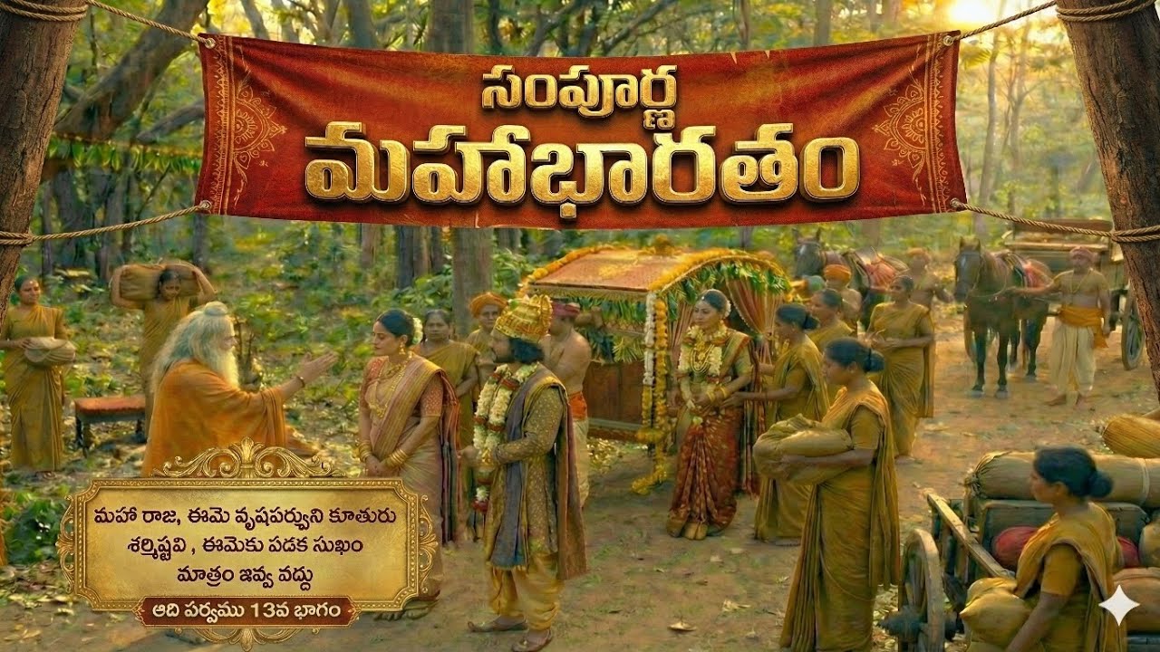దేవయాని - యయాతి ల వివాహం, మహా భారతం,#mahabharathamtelugu #teluguinterestingfacts #telugupuranalu 
