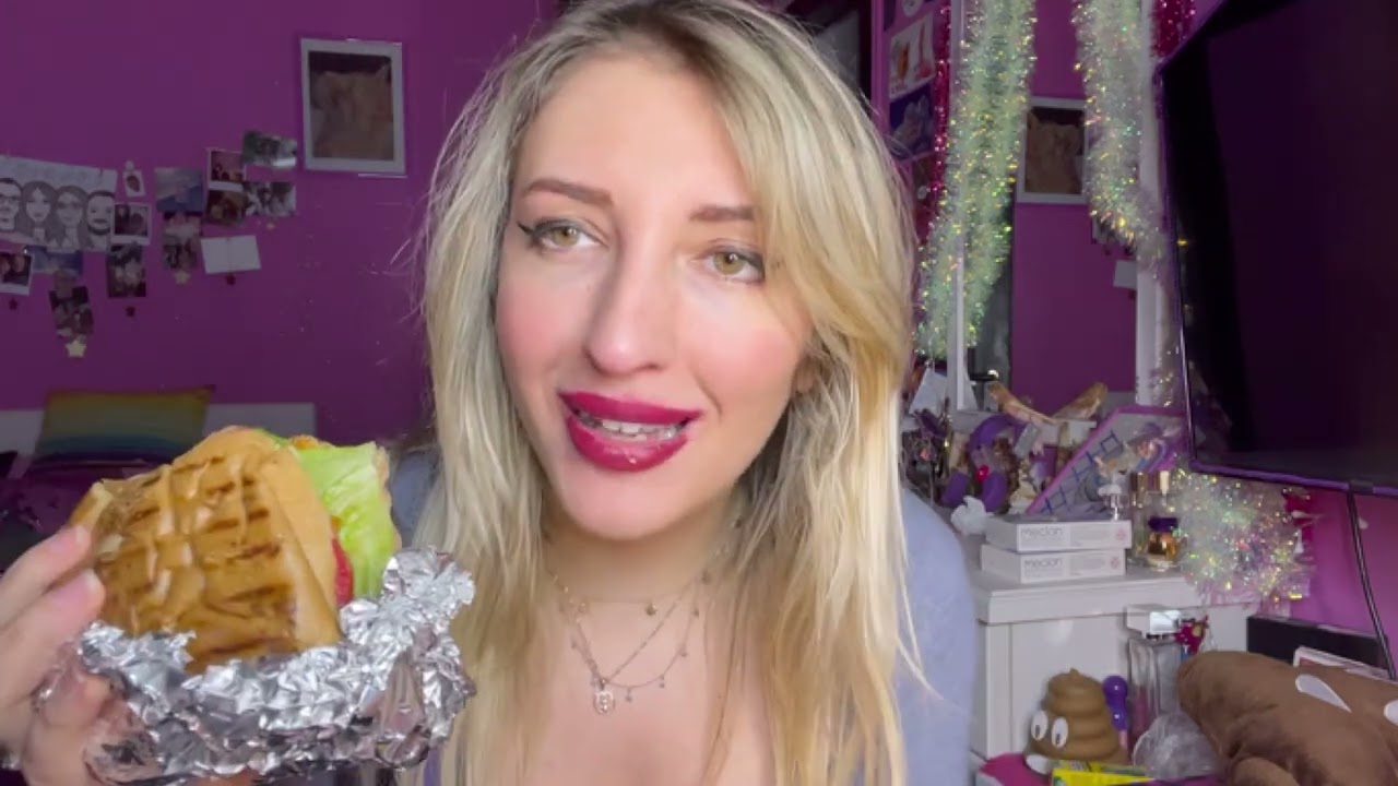 Mukbang Ordino da fast food Healthy ma qualcosa va storto #LoVolevoNero