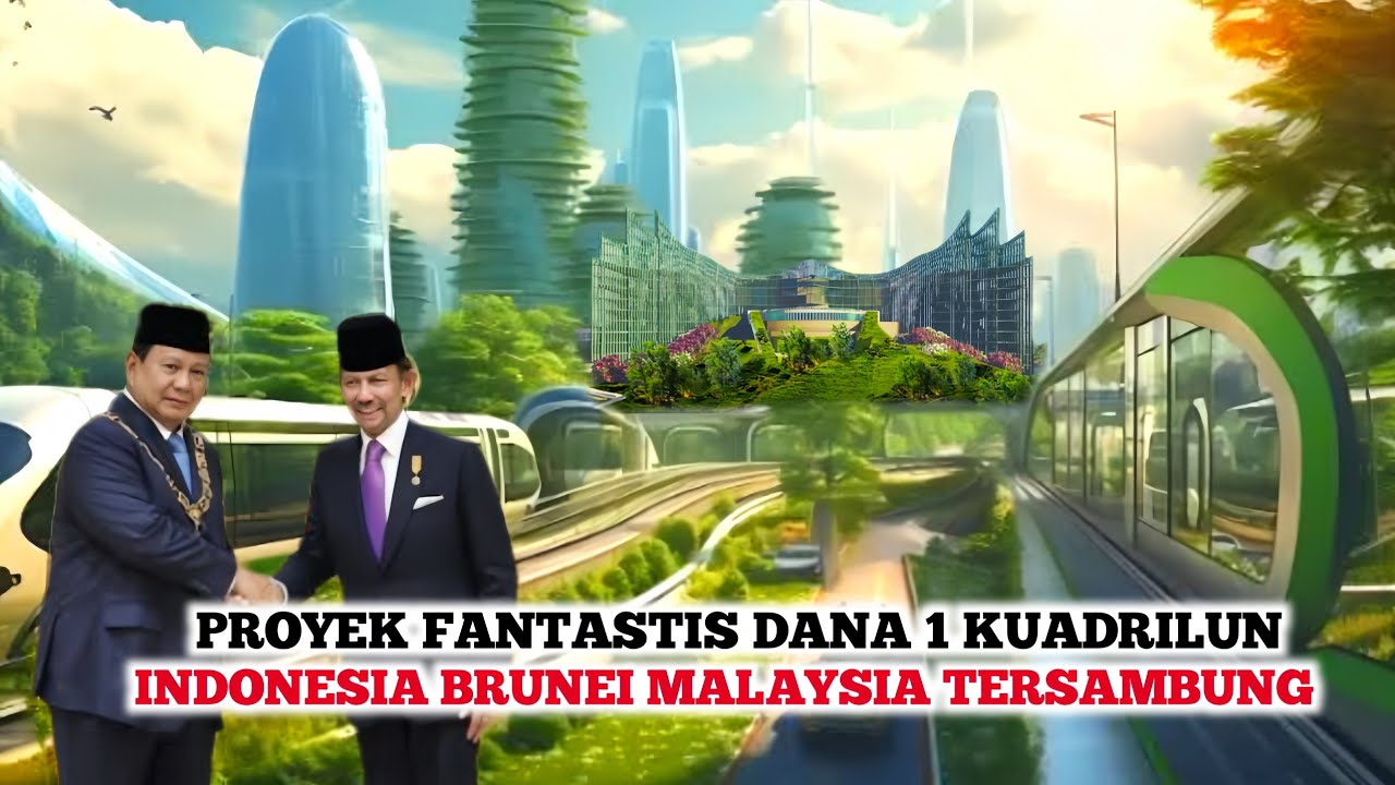 IKN DISOROT DUNIA❗️Melihat Progres IKN Begitu Cepat Indonesia Brunei Malaysia Bangun Kereta Cepat