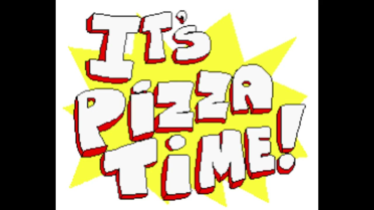 It's pizza time but it has the sega genesis soundfont