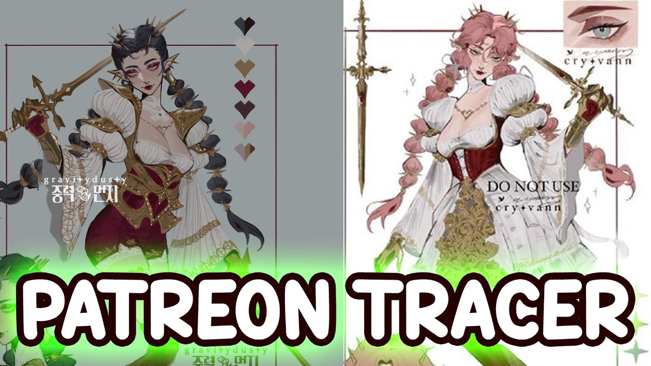 Patreon Tracer CAUGHT Red-Handed Stealing Artist's ART for Commissions