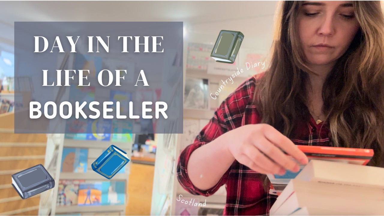 SCOTLAND BOOKSELLER Day in the Life 📚 ❄️  | Countryside Diary (A Tiny Film)