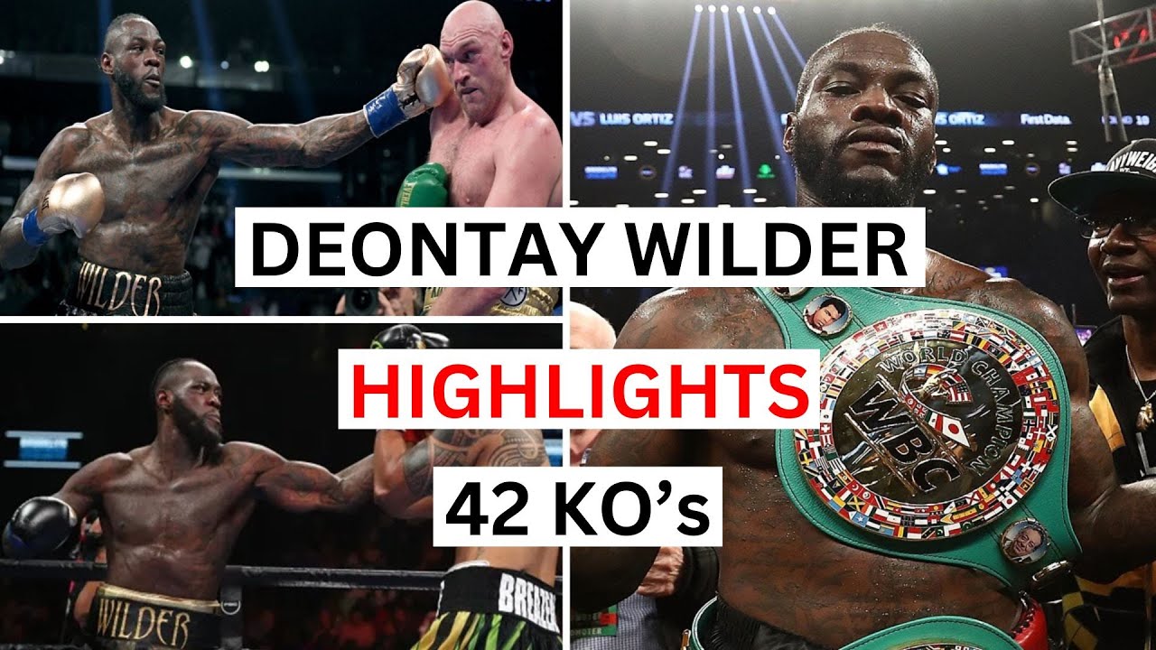 Deontay Wilder (42 KO's) Highlights & Knockouts