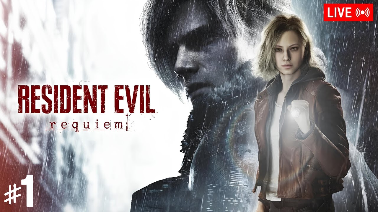 RESIDENT EVIL REQUIEM - #1: PRIMEIRA VEZ NESTE JOGO [MARATONA]