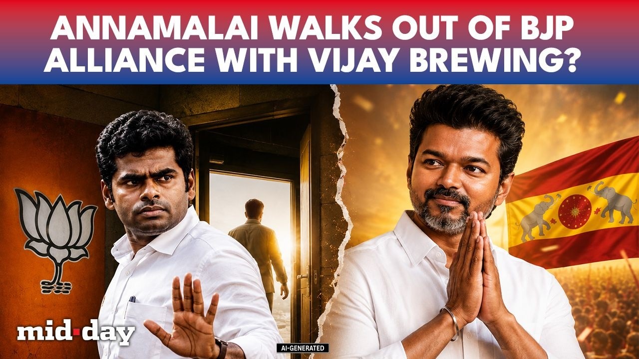 After BJP Exit, Is Annamalai JOINING Hands With Vijay? Tamil Nadu Politics Rocked By Alliance Buzz