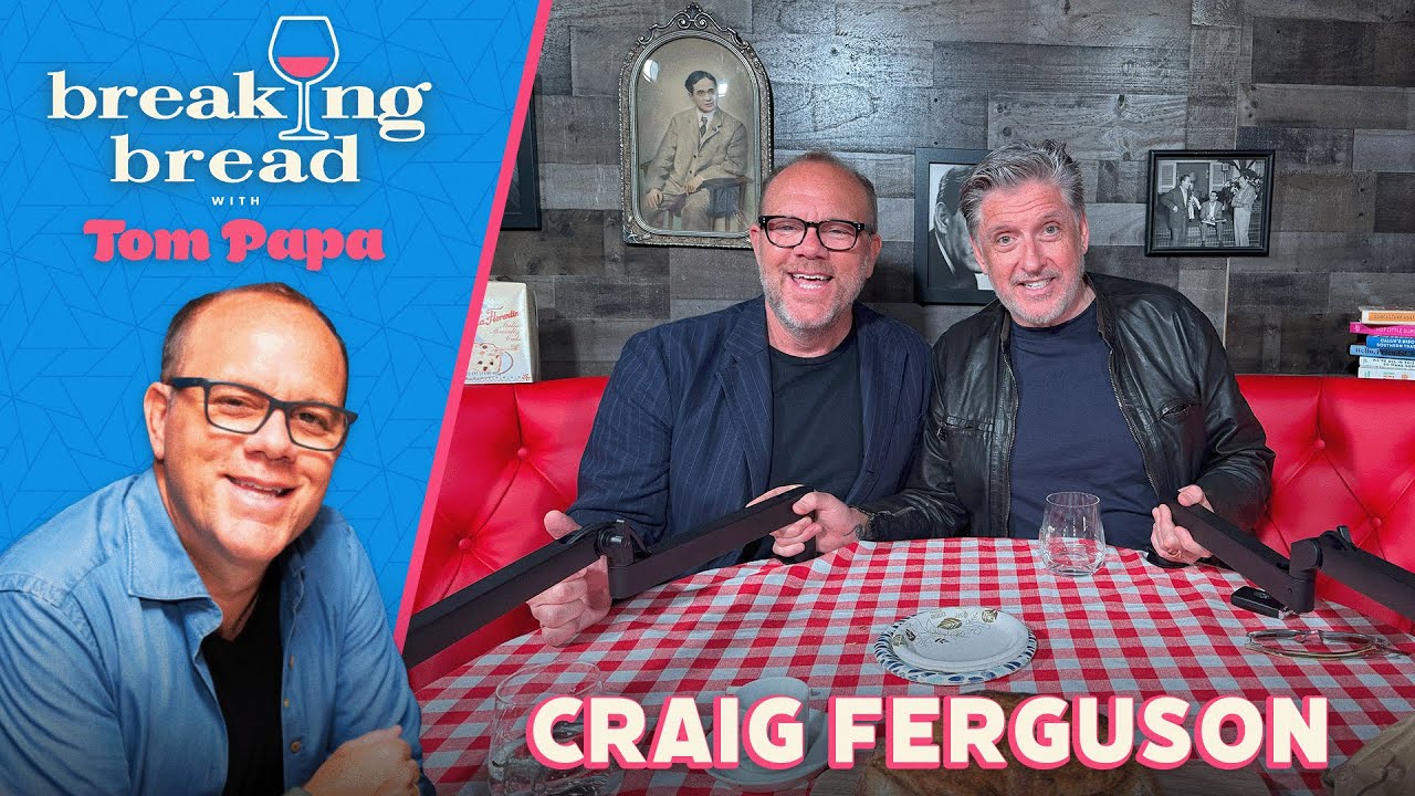 Craig Ferguson on his Late Night Regrets and Becoming an American |Breaking Bread with Tom Papa #210