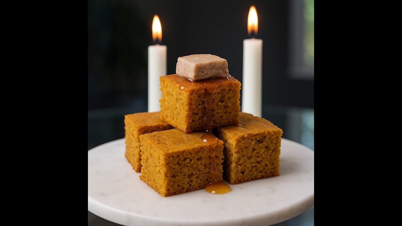 Pumpkin Cornbread with Cinnamon Honey Butter — Autumn Comfort, The Tilted Crown Way
