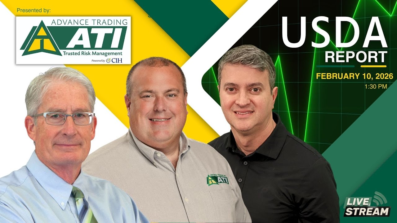 USDA Crop Production Report Review 1:30pm | February 10, 2026 - Livestream