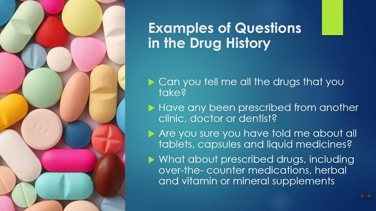 Introduction To Patient Care 6: Therapeutic, Past and Family History - A
