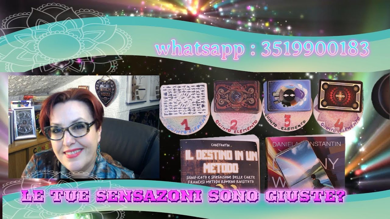 LE TUE SENSAZIONI SONO GIUSTE?