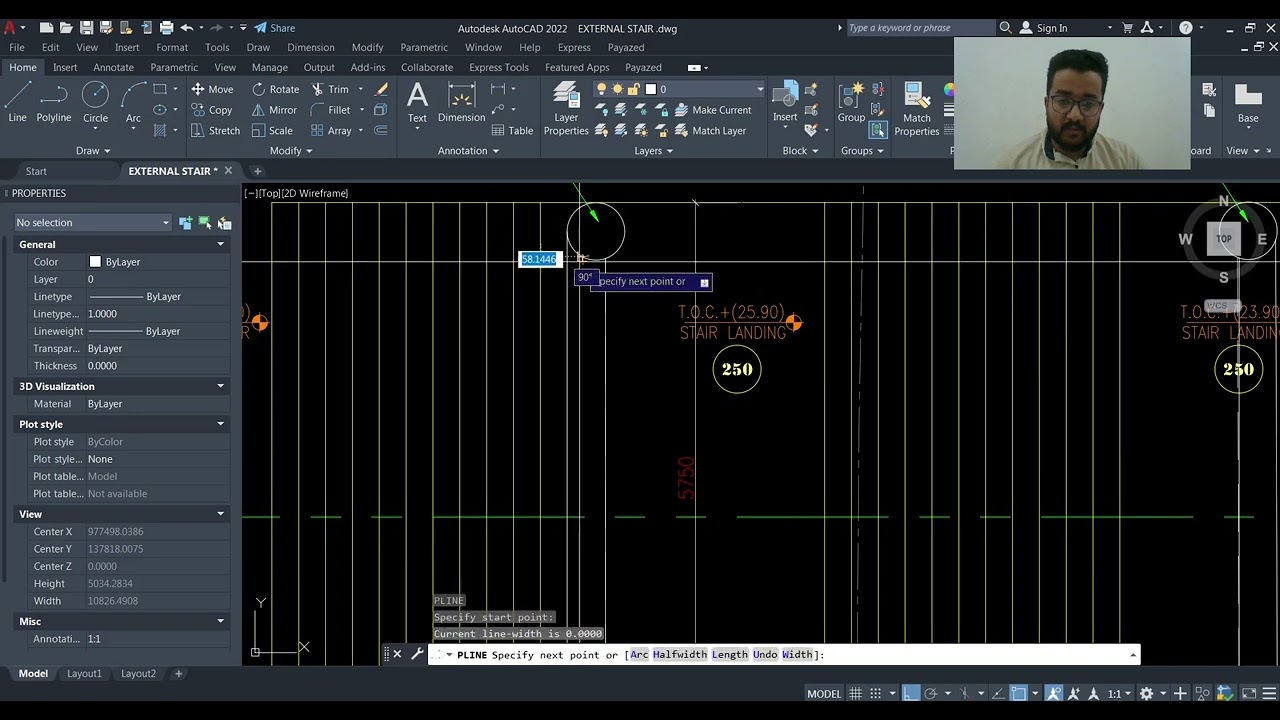Quantity Surveying course -STAIRS(18) حصر السلالم