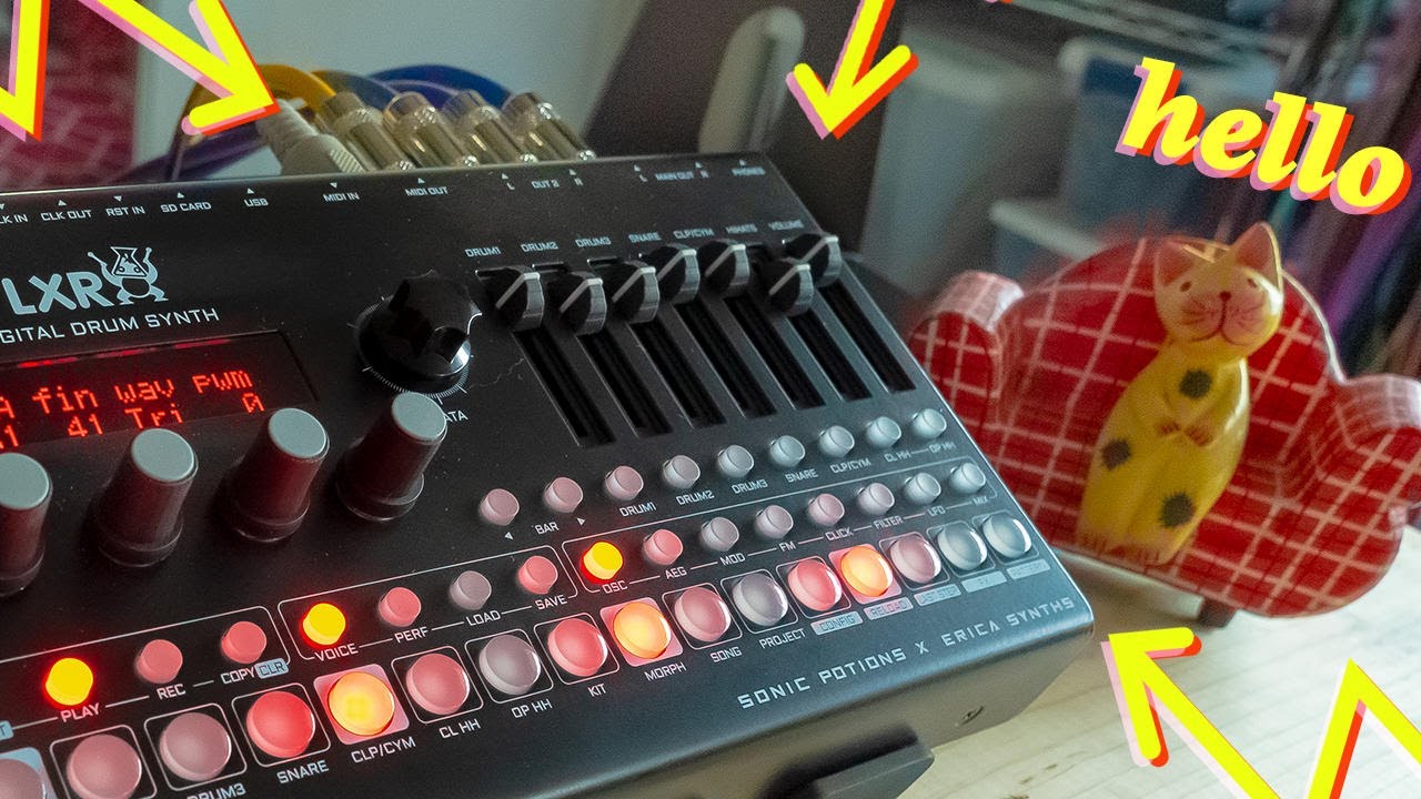 LXR-02 plus Octatrack Doing IDM I Dunno I'm Not a Musicologist